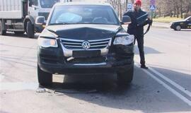 Prabangi avarija per žioplumą