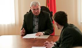 Jaunieji konservatoriai susitiko su Klaipėdos meru