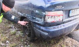 Iš paskaitų skubėjo namo, bet užklupo liūtis