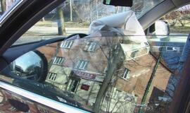 Prabangi avarija per žioplumą