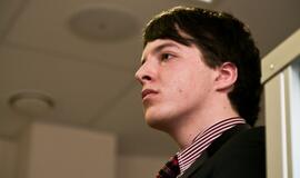 Moksleiviai įsijautė į teismo procesą