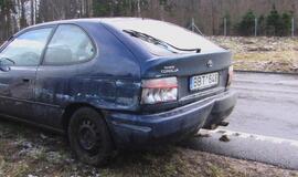 Iš paskaitų skubėjo namo, bet užklupo liūtis