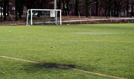 Klaipėdos futbolo mokyklą niokoja piromanai