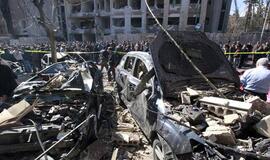 Sirijos sostinėje Damaske per du sprogimus žuvo 27 žmonės, dar 97 sužeisti