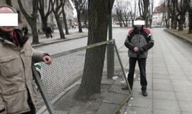 Universiteto tvora "keliavo" Vilties gatve