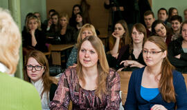 Germanistų dienos svečiai -  patys studentai