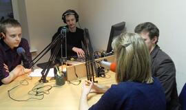 Jaunimo radijo laidoje: jaunimo verslumas ir Jono Baltoko kūryba gyvai