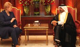 Kataro Emiras pritarė dujų tiekimui į Lietuvą, ministrai ir specialistai suderins technines detales