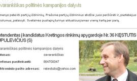 Kęstutis Rupulevičius Seimo nario kėdės sieks Kretingoje