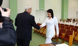 Meras pasveikino KUL medikus