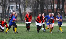 Klaipėdoje varžosi penkios moterų regbio komandos