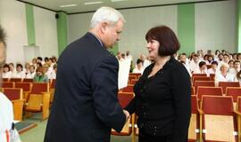 Meras pasveikino KUL medikus