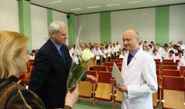 Meras pasveikino KUL medikus