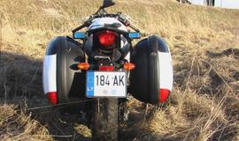 Pareigūno treniruotė baigėsi griovyje