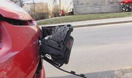 Triguboje avarijoje - sužeista keleivė