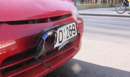 Triguboje avarijoje - sužeista keleivė