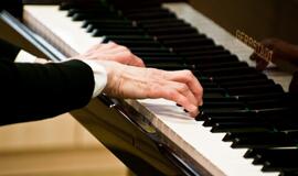 Bibliotekoje skambėjo muzika