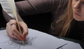 Policija padėjo atkurti aklos rašytojos tekstą