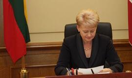 Prezidentė paskelbė Seimo rinkimų datą: spalio 14-oji