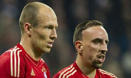 Robbenas ir Ribery susimušė rūbinėje