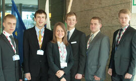 Tarptautinėje Europos Parlamento simuliacijoje - moksleiviai iš Klaipėdos