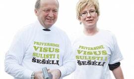 Andriaus Kubiliaus ir Ingridos Šimonytės šešėlių teatras