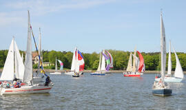 "Gero vėjo" nugalėtojai – jachta "Baraka"