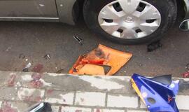 Motociklo avarija Gargžduose