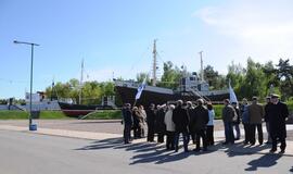 Klaipėdiečiai atidavė pagarbą jūrai