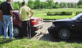 Nedidelė avarija sukėlė didelius rūpesčius