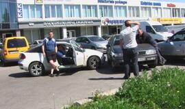 Sukėlė avariją, nes neišmanė kelių eismo taisyklių