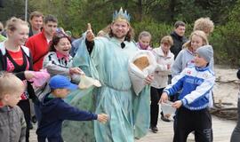 Neptūnas gintarą išdalino poilsiautojams