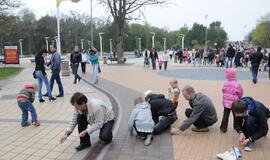 Neptūnas gintarą išdalino poilsiautojams