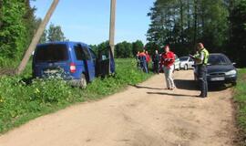 Miręs vairuotojas važiavo dar pusę kilometro