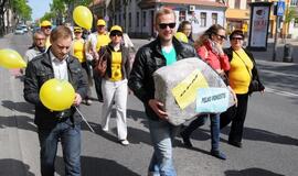 Klaipėdoje paminėta laisvė nuo mokesčių