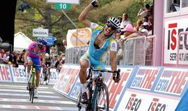 Septintąjį "Giro d'Italia" etapą laimėjo italas Paolo Tiralongas