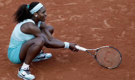 Serena Williams pralaimėjo pirmajame "French Open" rate