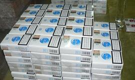 Tarp plytų, smėlio ir betono - cigarečių kontrabanda