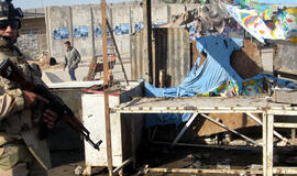 Bagdade per kelis sprogimus žuvo 11 žmonių