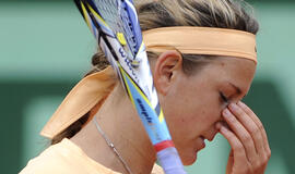 Baltarusė Viktorija Azarenka pralaimėjo "French Open" aštuntfinalyje