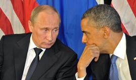 Barakas Obama ir Vladimiras Putinas ragina nutraukti smurtą Sirijoje