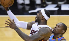 "Heat" krepšininkai iškovojo antrąją pergalę NBA finalo serijoje