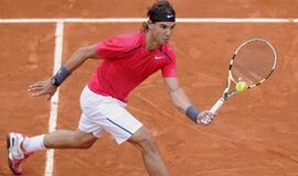 Ispanas Rafaelis Nadalis nesunkiai pateko į "French Open" ketvirtfinalį