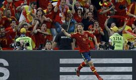 Ispanijos futbolininkai - &quot;Euro-2012&quot; pusfinalyje