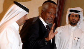 Kofis Annanas: Sirija ritasi į pilietinį karą