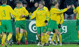 Lietuvos futbolininkai nusileido estams