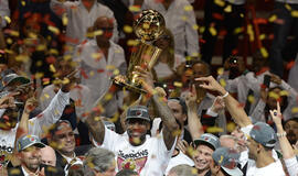Majamio "Heat" krepšininkai iškovojo NBA čempionų titulą
