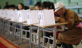 Mongolijoje vyksta parlamento rinkimai