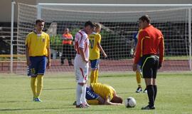 Pakruojo "Kruoja" sutriuškino Klaipėdos "Atlanto" futbolininkus