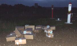 Pasienyje su Baltarusija sulaikytas ketvirčio milijono vertas cigarečių krovinys